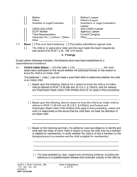 Form WPF JU03.400 Order of Dependency (Orodm) (Orodf) (Orod) (Ordne) (Ordd) - Washington, Page 2