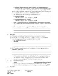 Form WPF JU03.400 Order of Dependency (Orodm) (Orodf) (Orod) (Ordne) (Ordd) - Washington, Page 8