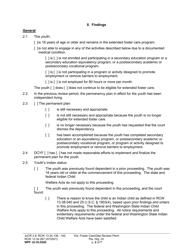Form WPF JU03.0520 Extended Foster Care/Dependency Review Hearing Order (Dprho)/Permanency Planning Hearing Order (Orpp) - Washington, Page 2