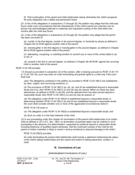 Form WPF JU04.0110 &quot;Hearing, Findings, and Order Regarding Termination of Parent-Child Relationship (Ortpcr, Ordsm)&quot; - Washington, Page 3