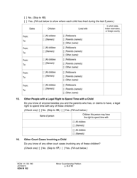 Form GDN M102 Minor Guardianship Petition - Washington, Page 6