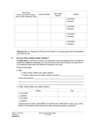Form GDN M102 Minor Guardianship Petition - Washington, Page 7