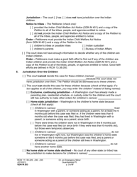 Form GDN M203 Order on Emergency Minor Guardianship Petition - Washington, Page 3