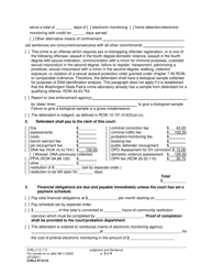 Form CrRLJ07.0110 Judgment and Sentence (Js) - Washington, Page 2