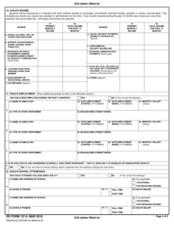 DD Form 137-5 Dependency Statement - Incapacitated Child Over Age 21, Page 4