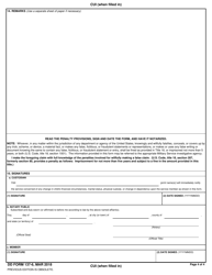 DD Form 137-6 Dependency Statement - Full Time Student 21 - 22 Years of Age, Page 4