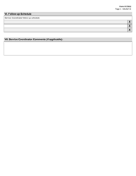 Form H1700-2 Individual Service Plan - Addendum - Texas, Page 3