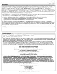Form 5990 Contract Monitoring Exit Conference - Texas, Page 3
