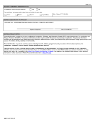 Form IMM0114 Schedule 1 Agri-Food Pilot - Canada, Page 3