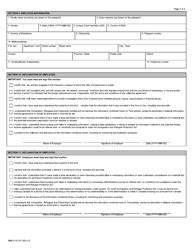 Form IMM0115 Offer of Employment to a Foreign National: Agri-Food Pilot - Canada, Page 3