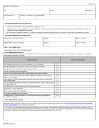 Form IMM5956 Appointment of Representative(S) in Expected Community of Settlement Form - Canada, Page 2