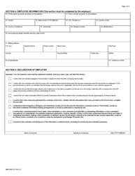 Form IMM5984 Offer of Employment to a Foreign National: Rural and Immigration Pilot - Canada, Page 3