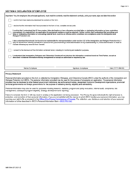 Form IMM5984 Offer of Employment to a Foreign National: Rural and Immigration Pilot - Canada, Page 4