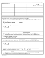 Form IMM5983 Offer of Employment: Home Child Care Provider or Home Support Worker - Canada, Page 3