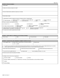 Forme IMM0115 Offre D&#039;emploi a Un Ressortissant Etranger: Programme Pilote Sur L&#039;agroalimentaire - Canada (French), Page 2