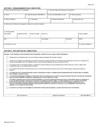 Forme IMM5984 Offre D&#039;emploi Presentee a Un Ressortissant Etranger: Programme Pilote D&#039;immigration Dans Les Communautes Rurales Et Du Nord - Canada (French), Page 3