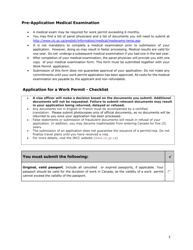 Form IMM5915 Application for a Work Permit - Checklist - Lima - Canada, Page 2