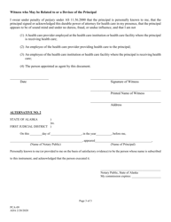 Form PCA-09 Limited Power of Attorney - Alaska, Page 3