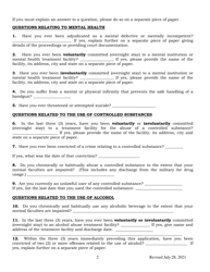 Concealed Handgun Carry License Application Form - Arkansas, Page 2