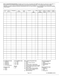 Form HUD-40094 Attachment N Rental/Homebuyer/Homeowner Rehab Set-Up Report - Home Program - Arkansas, Page 2