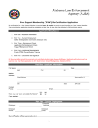 Document preview: Peer Support Membership ("psm") Re-certification Application - Alabama