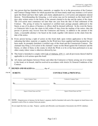 DCM Form 9-C Payment Bond - Alabama, Page 2