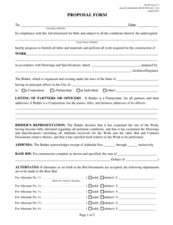 DCM Form C-3 Proposal Form - Alabama