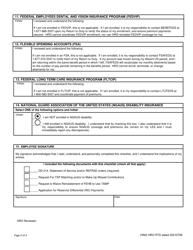 Checklist for Federal Employees Returning to Duty (Rtd) Under Userra - Hawaii, Page 4