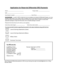 Checklist for Federal Employees Returning to Duty (Rtd) Under Userra - Hawaii, Page 9