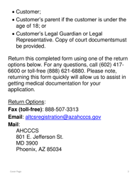 Form DE-202 Authorization to Disclose Protected Health Information to Ahcccs - Large Print - Arizona, Page 2