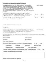Environmental Information for Petitions - California, Page 2