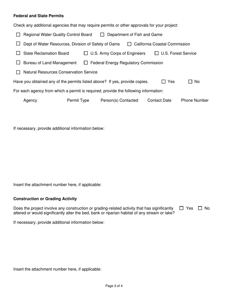 Environmental Information for Petitions - California, Page 3