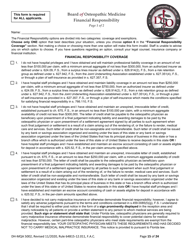 Form DH-MQA5002 Osteopathic Physician Application for Temporary Certificate for Active Duty Military and Veterans Practicing in Areas of Critical Need - Florida, Page 15
