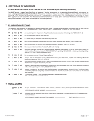 Form IL567-0015 Application for State of Illinois Retailer&#039;s Liquor License - Illinois, Page 6