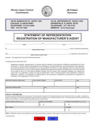 Form IL567-0053 Application for Registration Manufacturer&#039;s Registered Agent - Illinois, Page 3