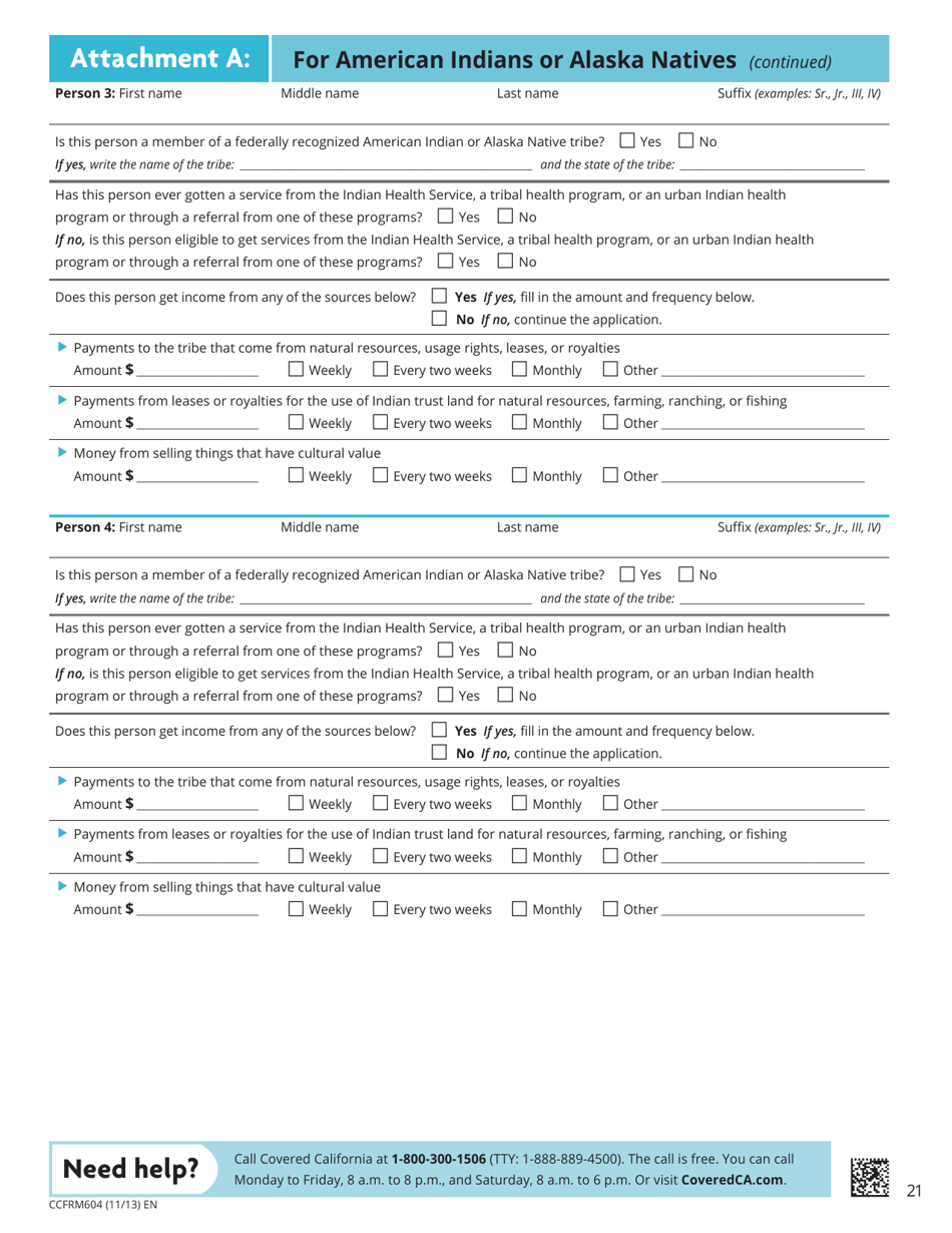 Form CCFRM604 Fill Out, Sign Online and Download Fillable PDF