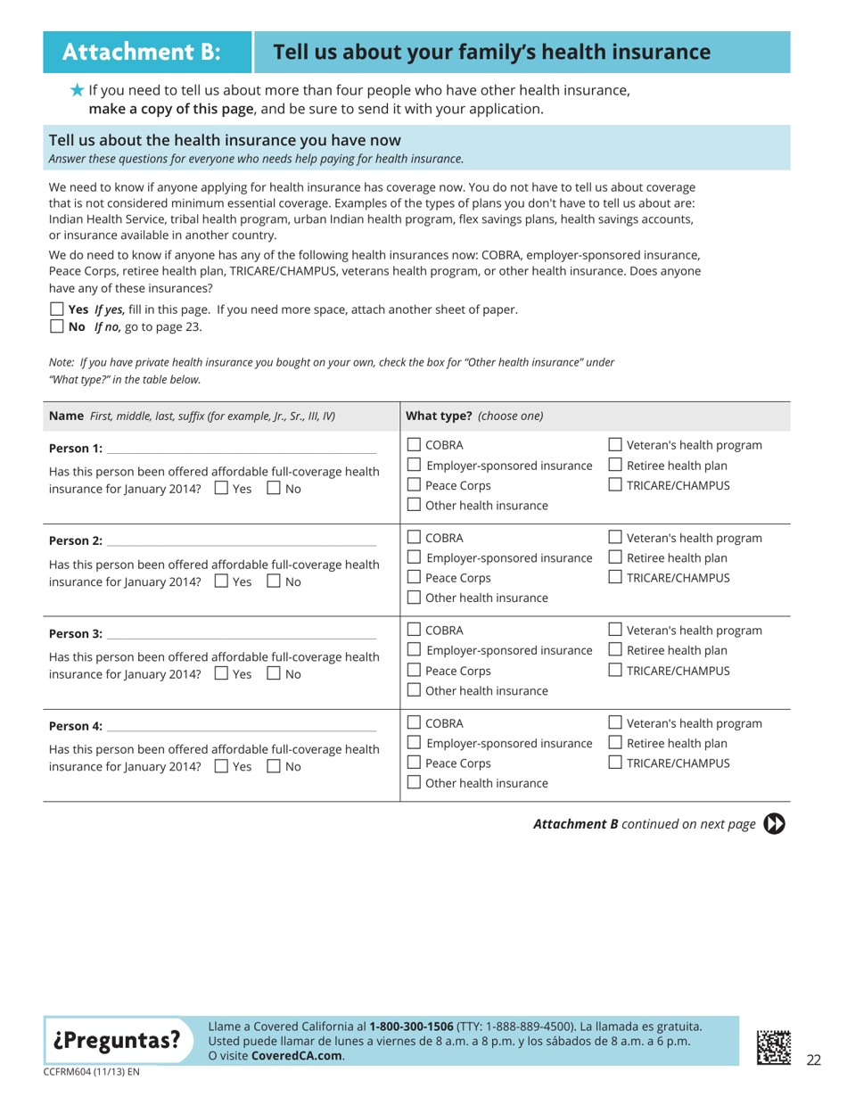 Form CCFRM604 - Fill Out, Sign Online and Download Fillable PDF ...