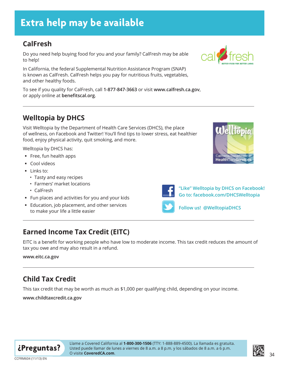 Form CCFRM604 Application for Health Insurance - California, Page 35