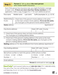 Form CCFRM605 Large Print Application for Private Health Insurance - California, Page 10
