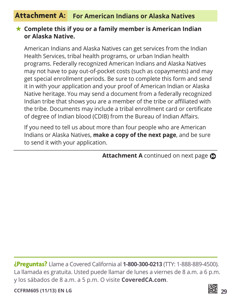 Form CCFRM605 Large Print Application for Private Health Insurance - California, Page 31