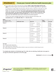 Form CCFRM605 Application for Private Health Insurance - California, Page 17