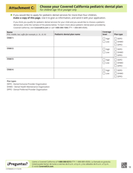 Form CCFRM605 Application for Private Health Insurance - California, Page 19