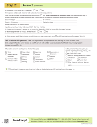 Form CCFRM605 Application for Private Health Insurance - California, Page 6