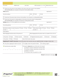 Form CCFRM605 Application for Private Health Insurance - California, Page 7