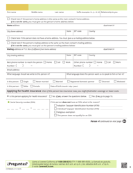 Form CCFRM605 Application for Private Health Insurance - California, Page 9