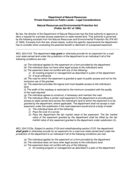Form PR6287 Private Road Easement Letter and Application - Michigan, Page 11