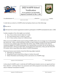 Nasp School Verification - Kentucky, Page 2