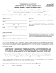 Form T-1 Request for Change of Operator Transfer of Injection or Surface Pit Permit - Kansas, Page 3