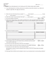 Form UIA1554DUA Application for Disaster Unemployment Assistance - Michigan, Page 6
