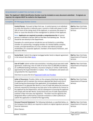 Ny Mortgage Banker License New Application Checklist (Company) - New York, Page 12